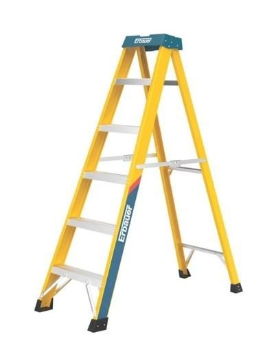 Step ladder erbauer fibreglass - step,