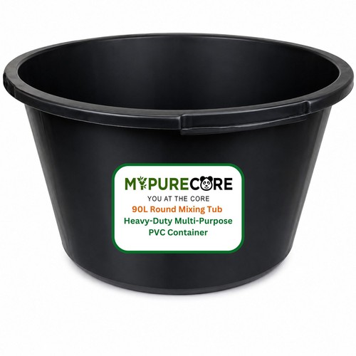 Round mixing tub - heavy, duty