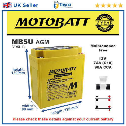 Mb5u motobatt quadflex - motobatt,