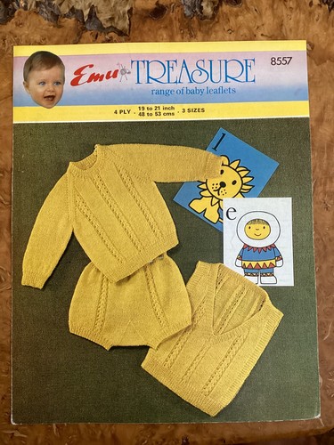 Baby knitting patterns - baby, 4ply