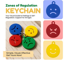Zones of Regulation Keychain