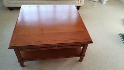 Solid cherrywood coffee table