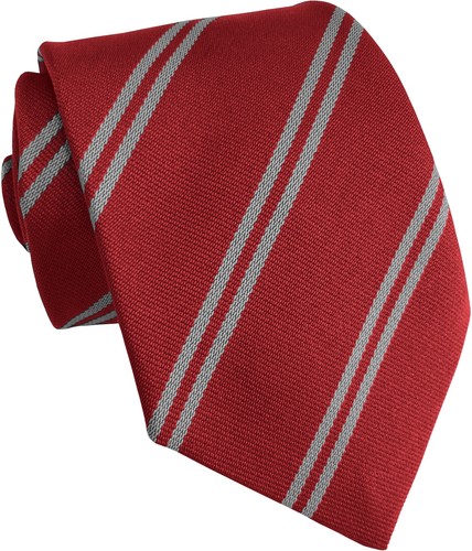 Red and grey double - and, stripe