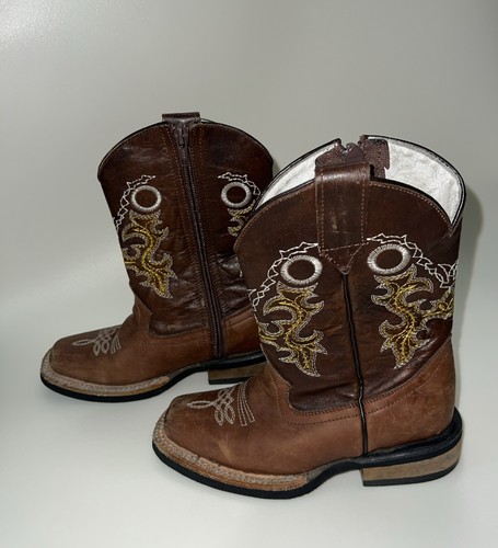 Pistolero brown embroidered - pistolero,