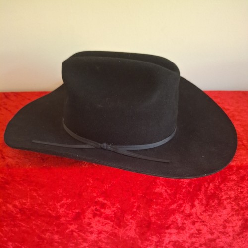 Resistol fur felt black - fur,