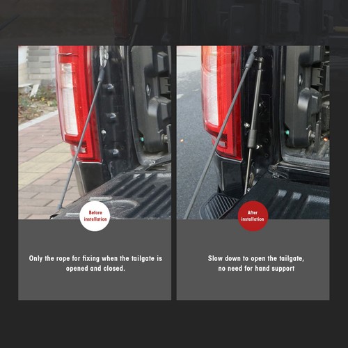Tailgate lift shock assist - shock,