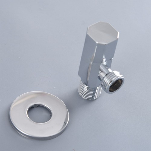 Polished chrome wall mount - wall,