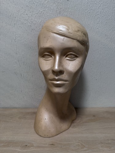 Vintage mannequin head - vintage, bust