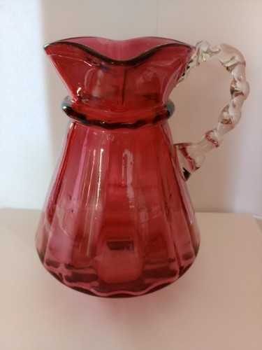 Antique victorian cranberry - antique,