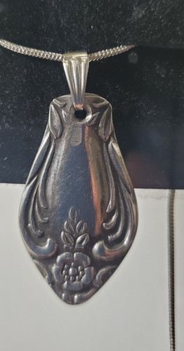 Homemade stainless steel spoon - stainless,