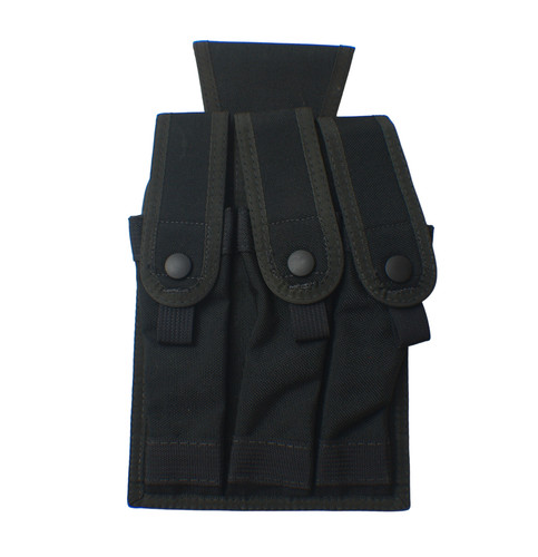 Black smg triple magazine belt - smg,