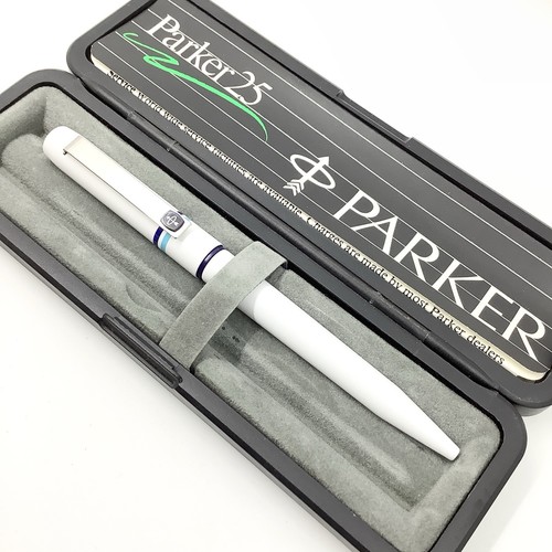 Parker white ballpoint - ballpoint, pen