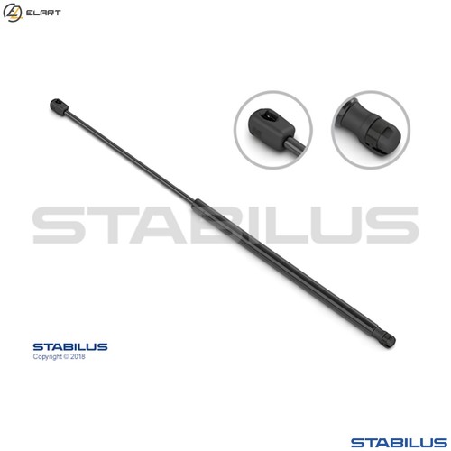 Gas spring bootcargo area - bootcargo,