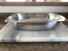 Swedish Cultura Stainless Steel AB Silver & Stal Sweden 10”x 7” 