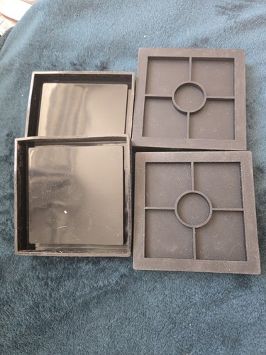 Pack square silicone coaster - square,