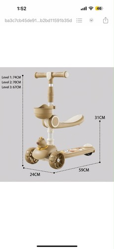 Kids wheel scooter - 🛴,