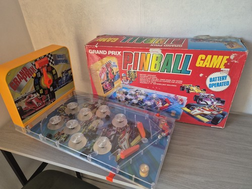 Vintage pinball machine game - vintage,