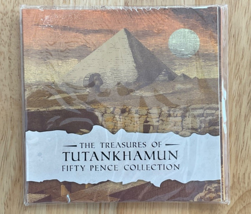 Treasures tutankhamun 50p - of,
