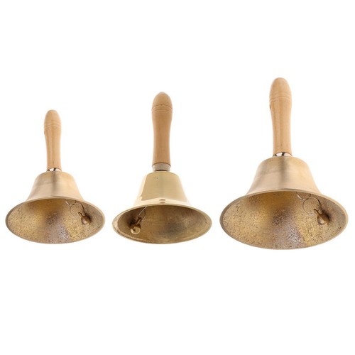 Fixed copper hand bell for - fixed,