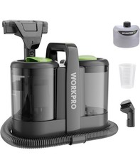 WORKPRO Spot Cleaner Machine, Portable 450W Carpet and Upholstery Cleaner!