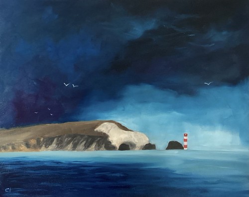 Original oil painting - painting, seascape
