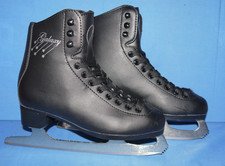 Superb Condition! - SFR Galaxy (Black) Ice Figure Skates - Size EU 36. 5 / UK 3