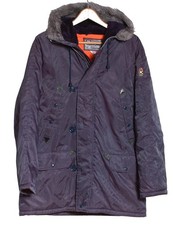 VINTAGE 1970'S CAMPARI SNORKEL PARKA RETRO ORANGE LINING | SIZE L