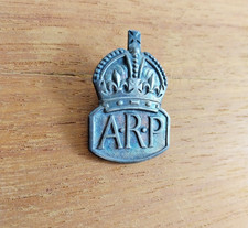 Vintage Solid Silver ARP WW2