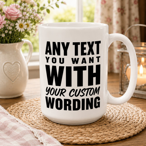 Custom any text personalised - custom,