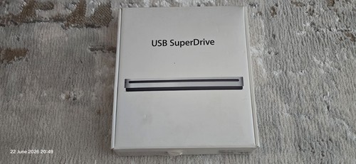 Silver apple usb super drive - usb,