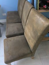 Dining Set! Small Extending Dining Table & 4 Chairs For All Rooms ! 90cm+90cm