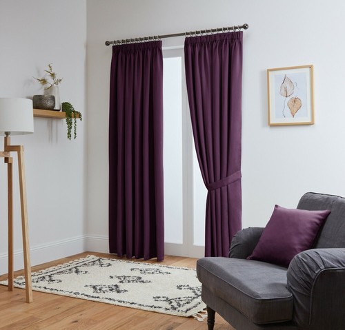 Blackout curtains thermal - blackout,
