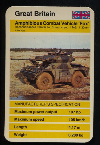 Amphibious combat vehicle fox - combat,