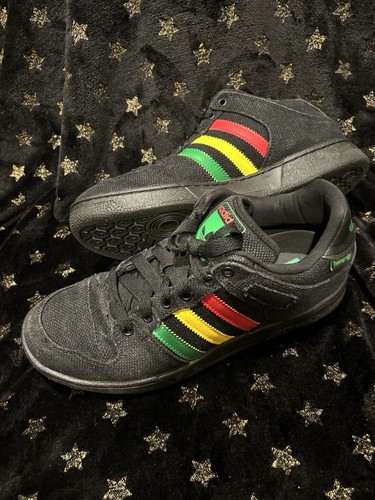 Adidas low top - low, rasta