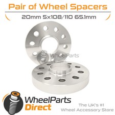 Wheel Spacers (2) 5x108/110