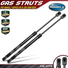 2x Rear Tailgate Boot Gas