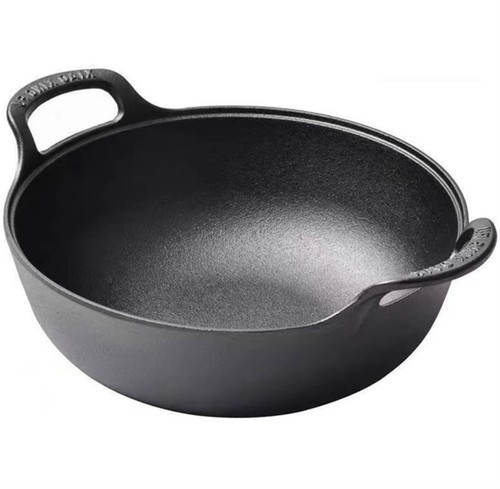 20cm cast iron wok non - 20cm,