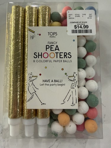 Tops malibu pea shooters - malibu,