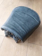 Vintage Motorcycle Rear Pillion Seat. Very Good.