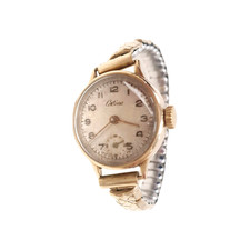 Vintage 9Ct Gold Certina Watch