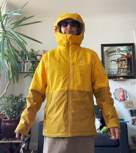 Haglöfs proof yellow - yellow, mens