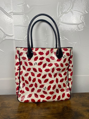 Lulu guinness red - lips, print