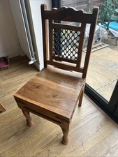 6 Dining Chairs Sheesham And