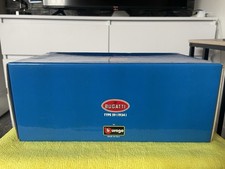 Burago 1/18 - Bugatti Type 59 1934 French Blue Diecast Scale Model Car