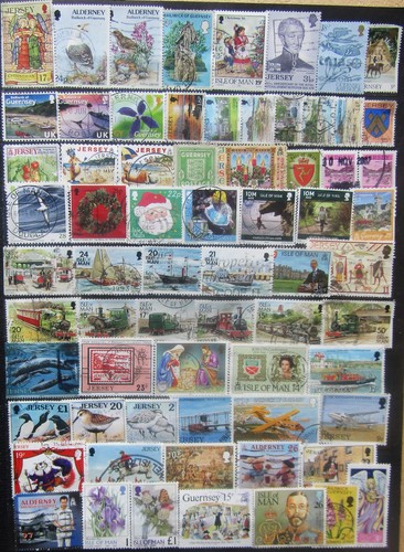 Postage stamps regional - gb, stamps.