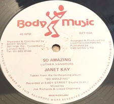 Janet Kay "So Amazing" UK 1987