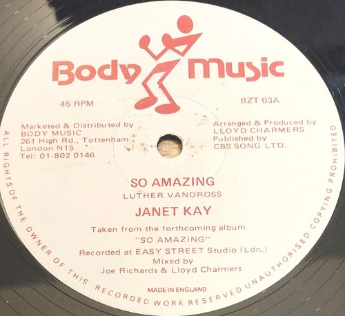Janet kay amazing - "so, uk