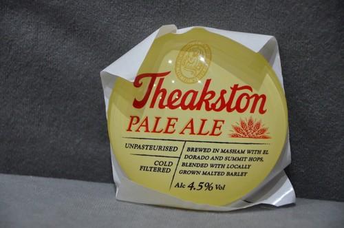 Theakston pale ale beer pump - theakston,