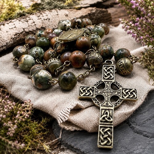 Handmade scotland rosary - handmade,