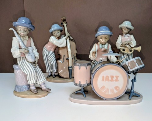 Lladro black legacy jazz band - lladro,